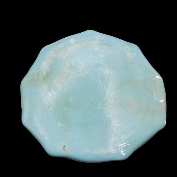 Hard to Find Twin Winton Cookie Jar Policeman Bear Collectors Series Blue Cream - Picture 7 of 11